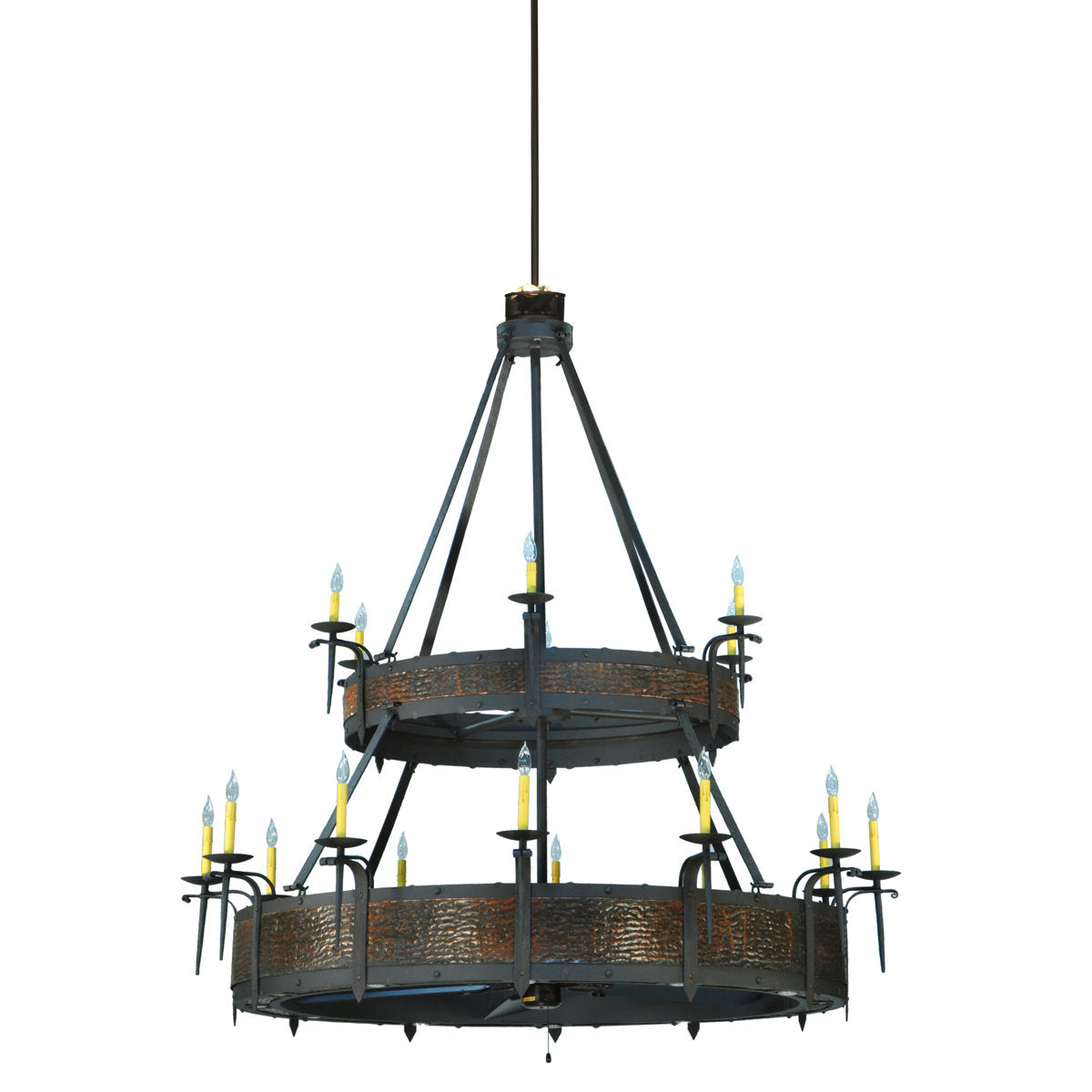 Rustic Lodge 34 - Light Chandelier
