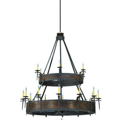 Rustic Lodge 34 - Light Chandelier