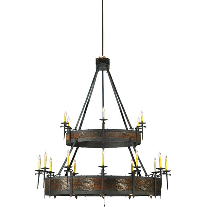 Rustic Lodge 34 - Light Chandelier