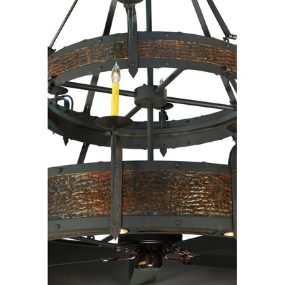 Rustic Lodge 34 - Light Chandelier