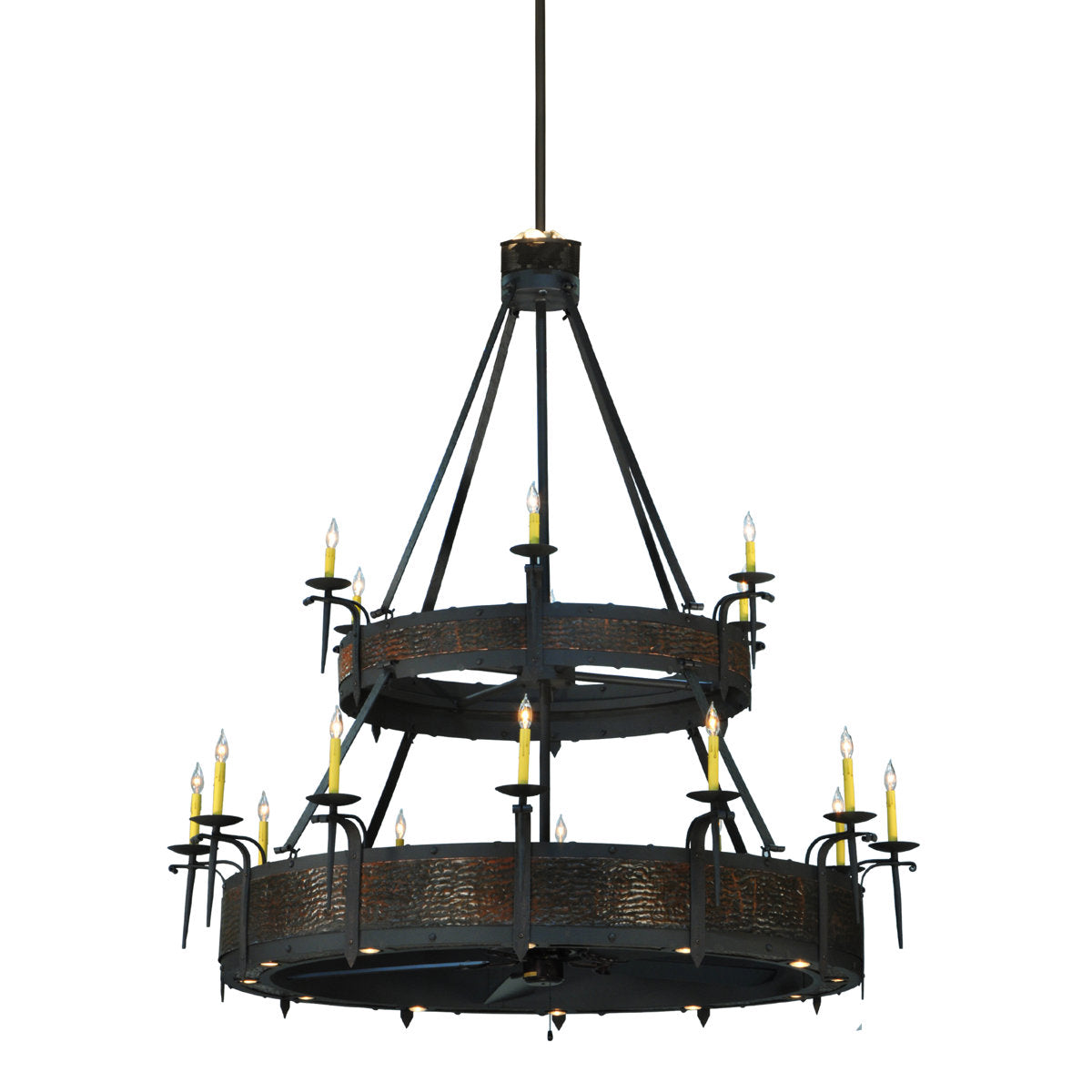 Rustic Lodge 34 - Light Chandelier