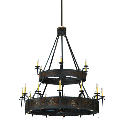 Rustic Lodge 34 - Light Chandelier