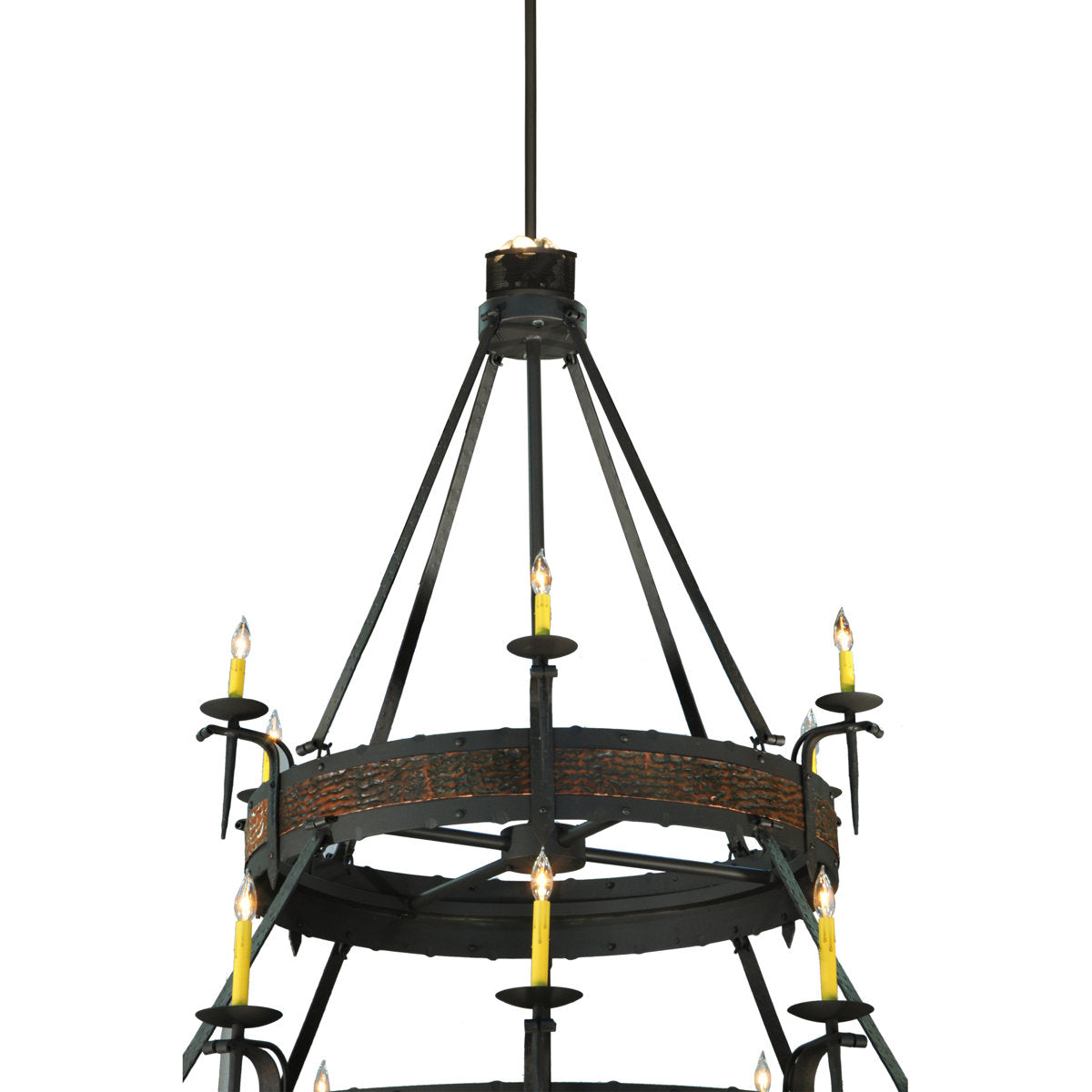 Rustic Lodge 34 - Light Chandelier