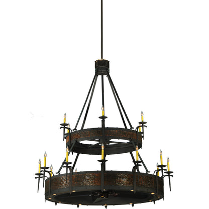 Rustic Lodge 34 - Light Chandelier