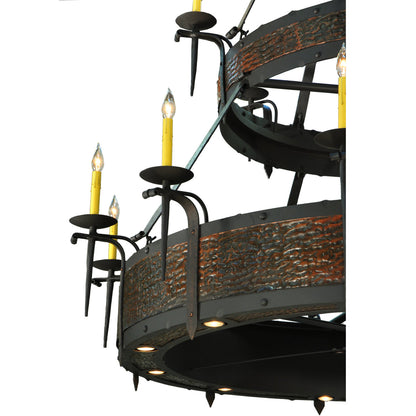 Rustic Lodge 34 - Light Chandelier