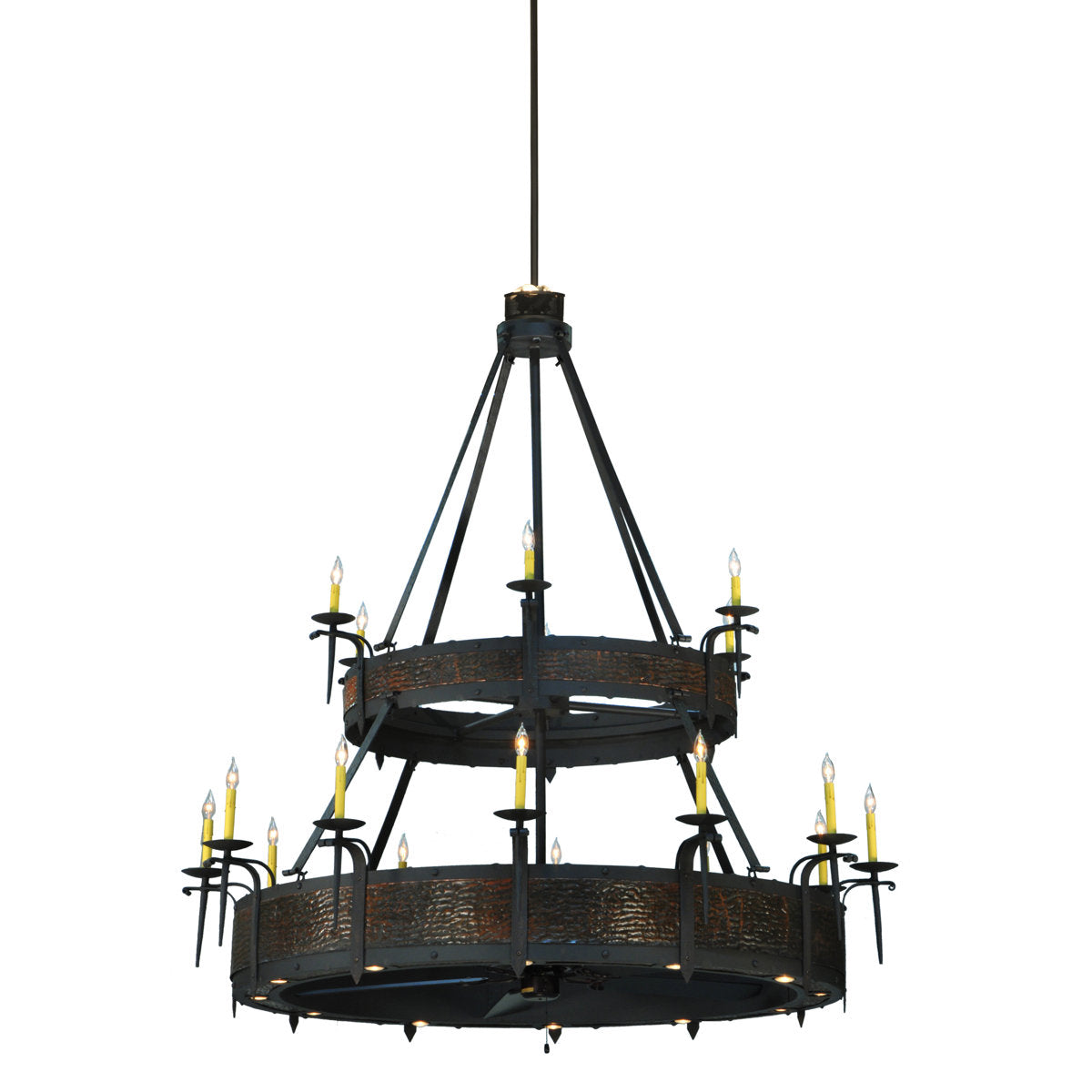 Rustic Lodge 34 - Light Chandelier