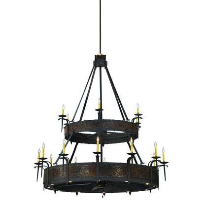 Rustic Lodge 34 - Light Chandelier