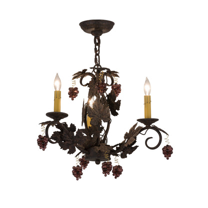 Rustic Lodge 3 - Light Chandelier