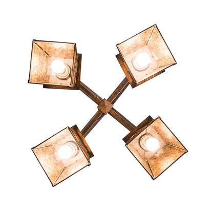 Rustic Lodge 4 - Light Chandelier