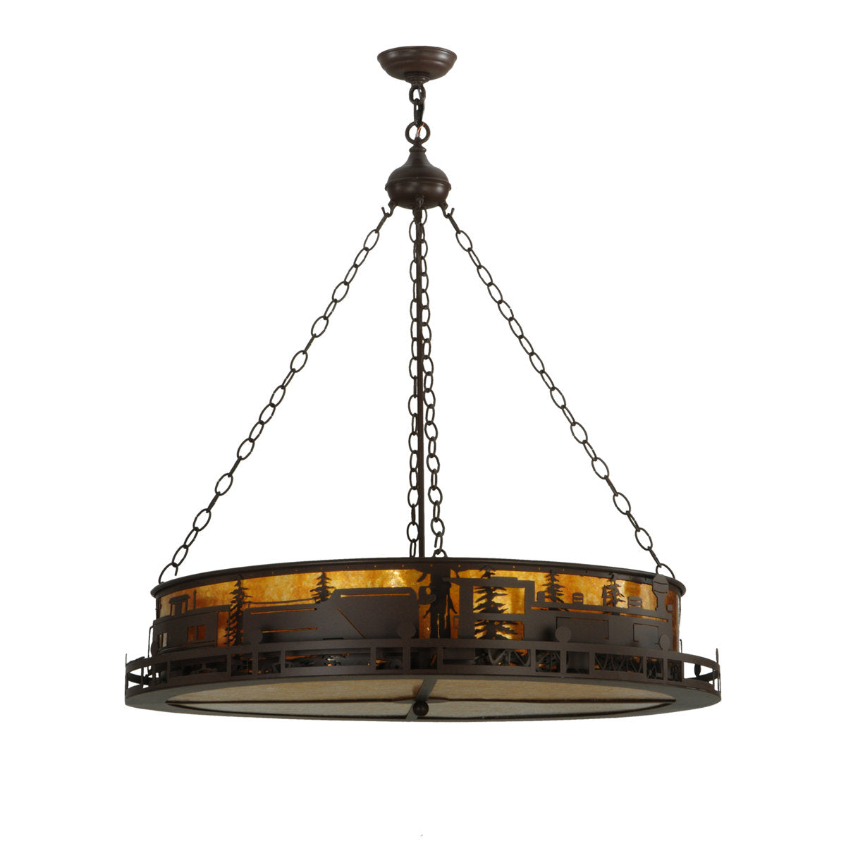 Rustic Lodge 4 - Light Chandelier