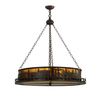 Rustic Lodge 4 - Light Chandelier