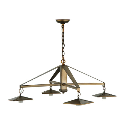 Rustic Lodge 4 - Light Chandelier