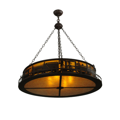 Rustic Lodge 4 - Light Chandelier