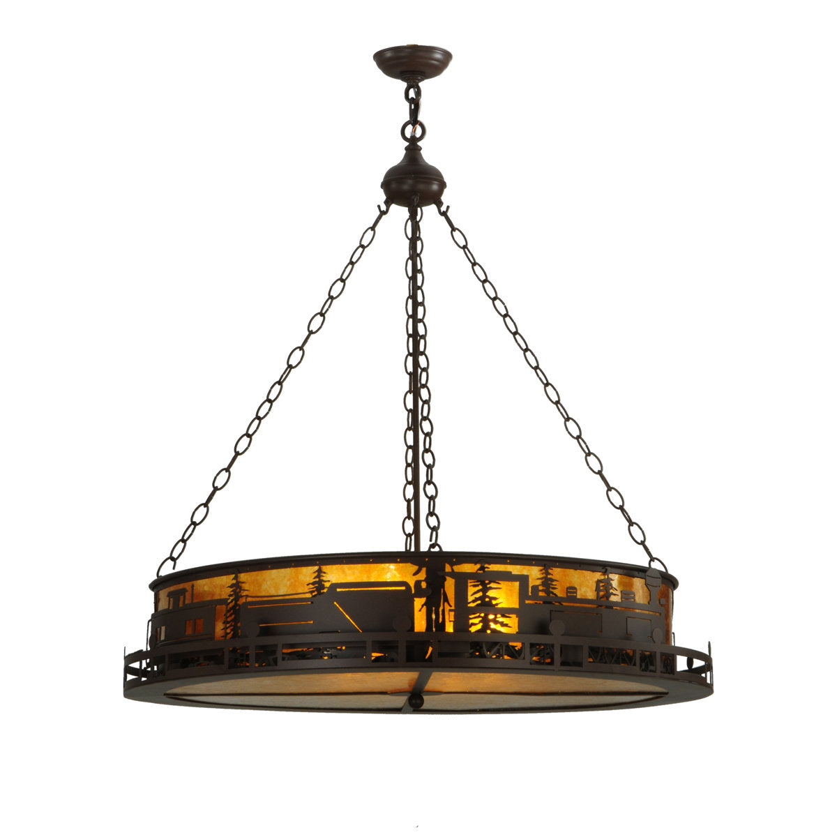 Rustic Lodge 4 - Light Chandelier