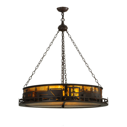 Rustic Lodge 4 - Light Chandelier