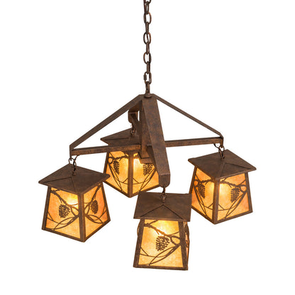Rustic Lodge 4 - Light Chandelier