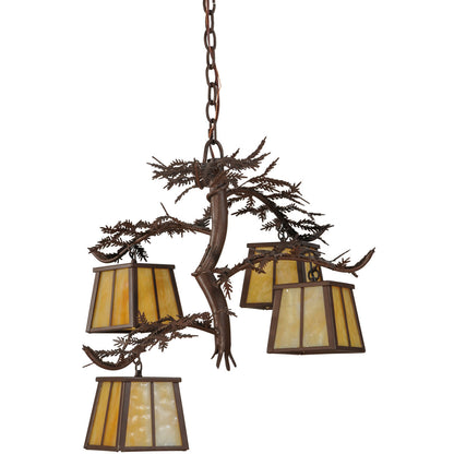 Rustic Lodge 4 - Light Chandelier