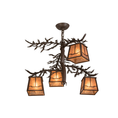 Rustic Lodge 4 - Light Chandelier