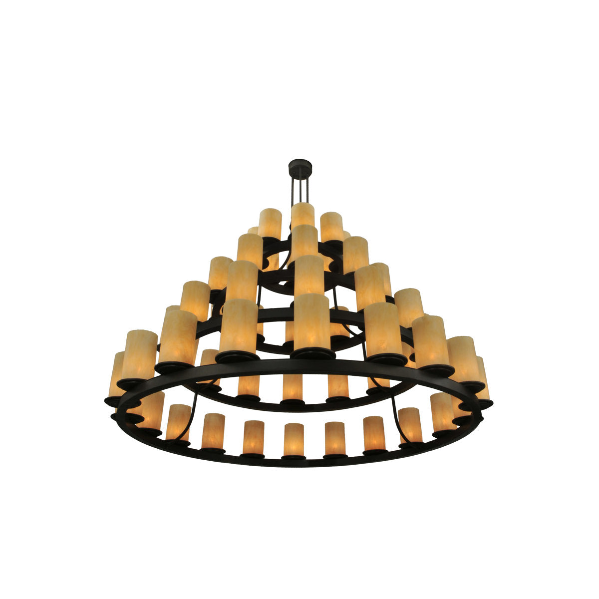 Rustic Lodge 52 - Light Chandelier