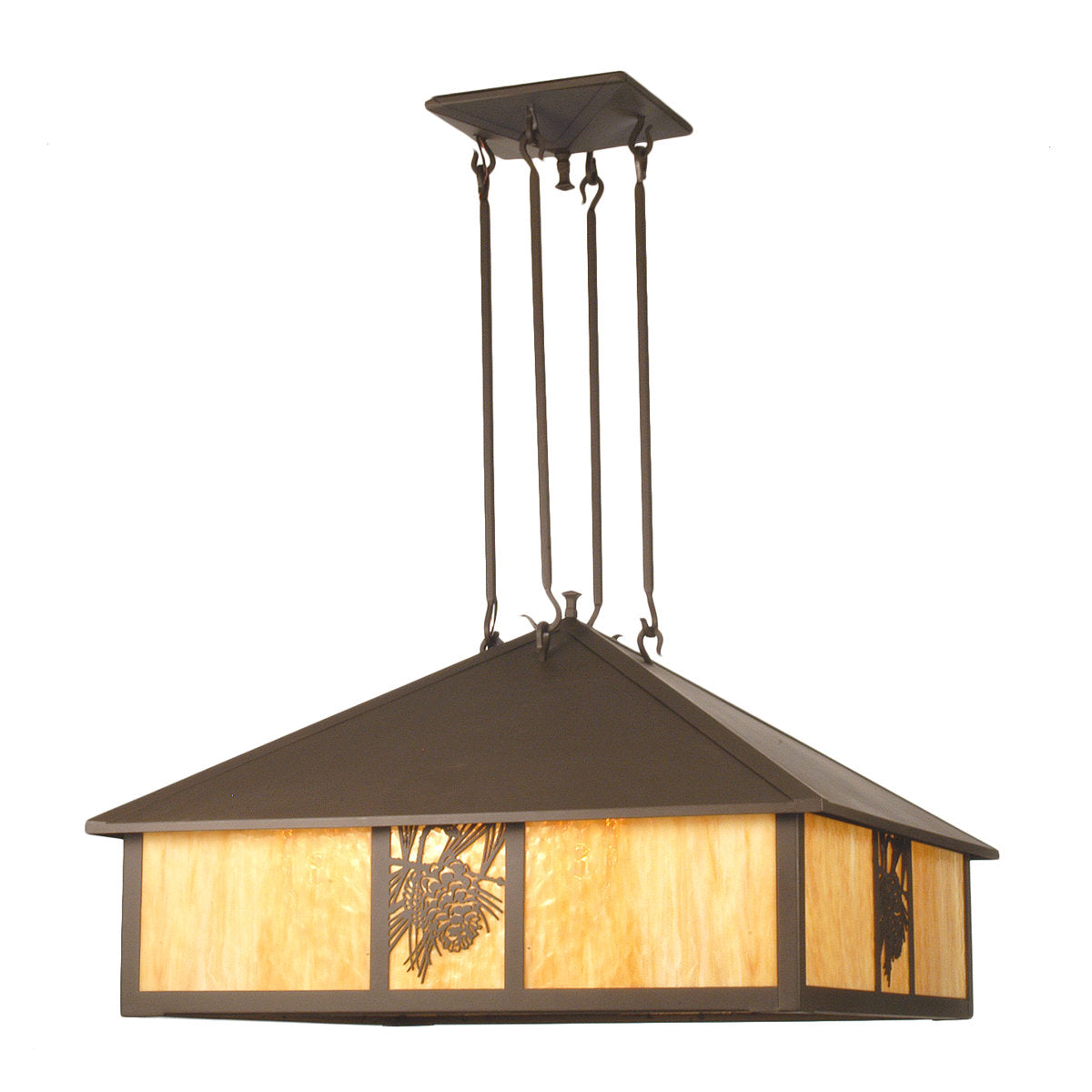 Rustic Lodge 5 - Light Chandelier