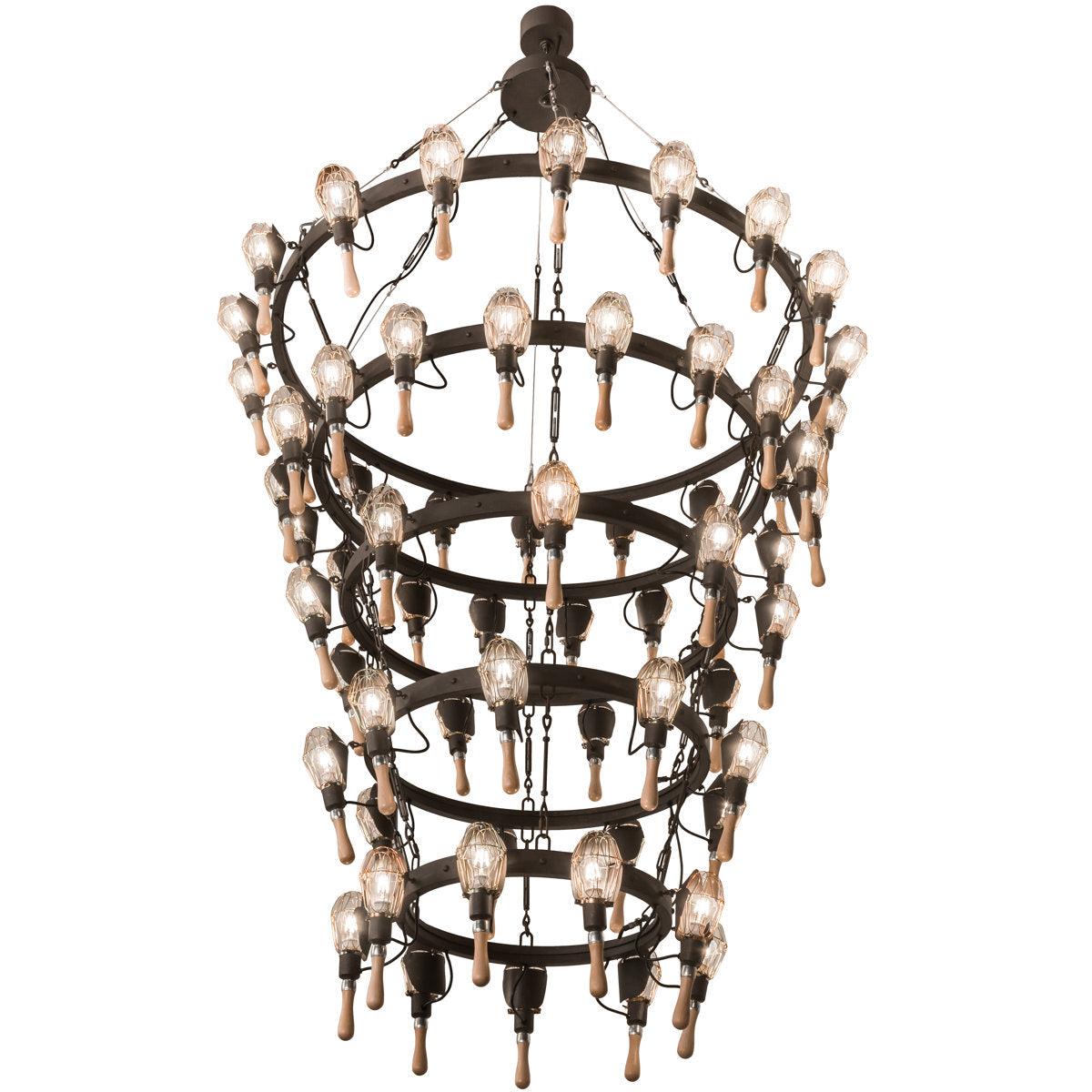 Rustic Lodge 63 - Light Chandelier