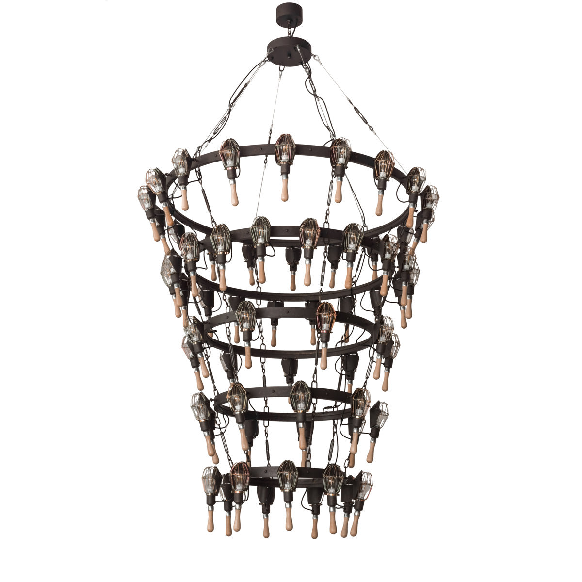 Rustic Lodge 63 - Light Chandelier