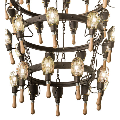 Rustic Lodge 63 - Light Chandelier