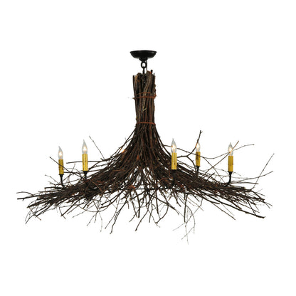 Rustic Lodge 6 - Light Chandelier