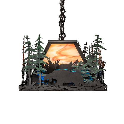 Rustic Lodge 6 - Light Pendant