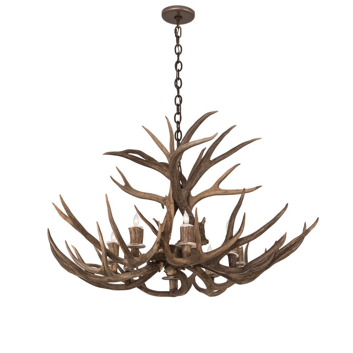 Rustic Lodge 8 - Light Chandelier