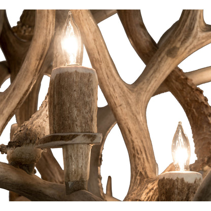 Rustic Lodge 8 - Light Chandelier