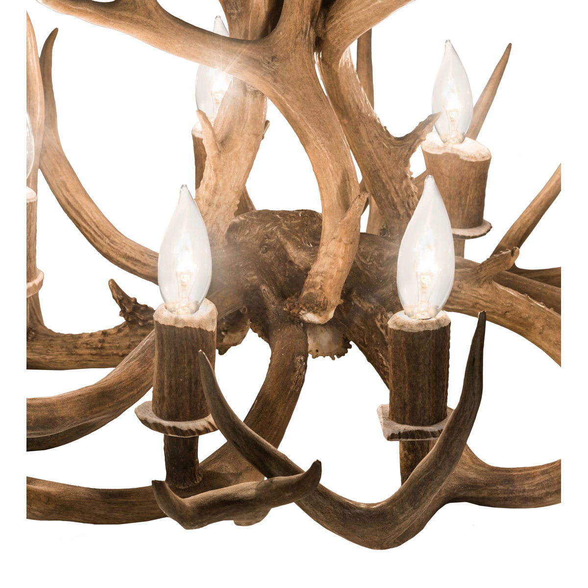 Rustic Lodge 8 - Light Chandelier