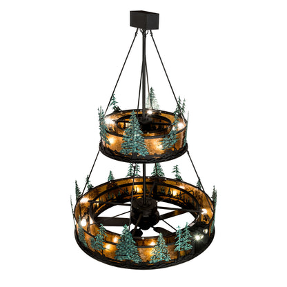 Rustic Lodge Chandelier