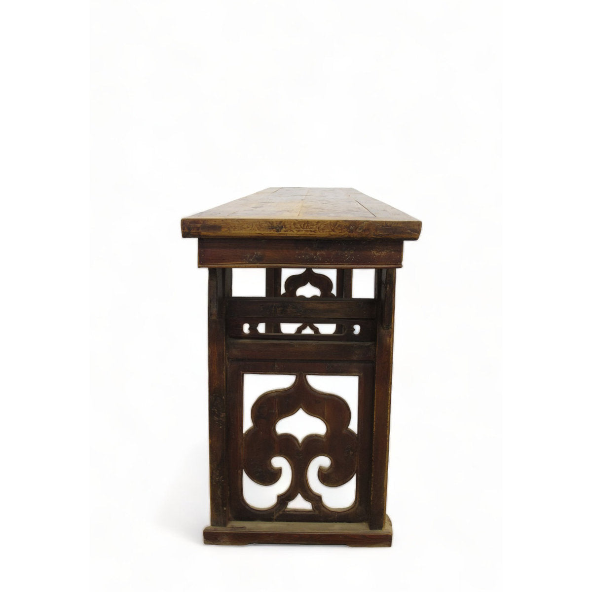 Ruyi 93.7'' W Solid Wood Console Table