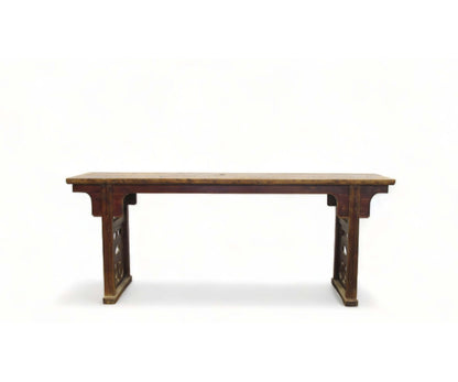 Ruyi 93.7'' W Solid Wood Console Table