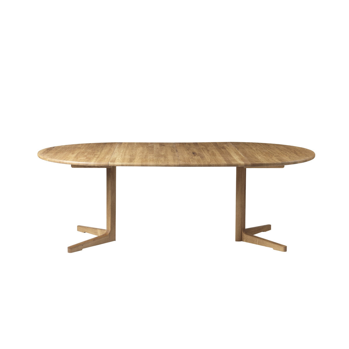 Ry Oval Solid Oak Dining Table