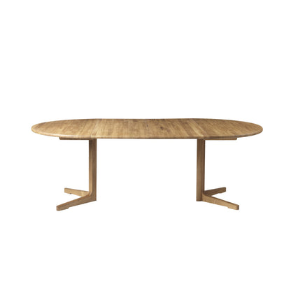 Ry Oval Solid Oak Dining Table