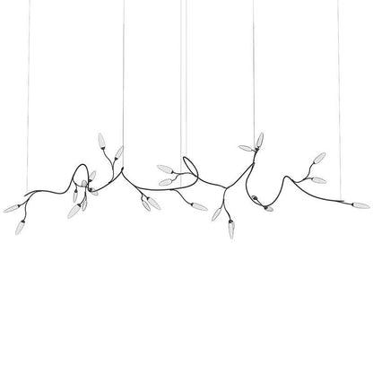 Sonneman Sonneman Vines 158 Inch 26 Light Led Linear Suspension Light Cp516236