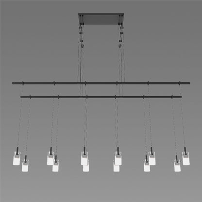 Sonneman Robert Sonneman Suspenders 48 Inch 12 Light Led Linear Suspension Light Cp441111