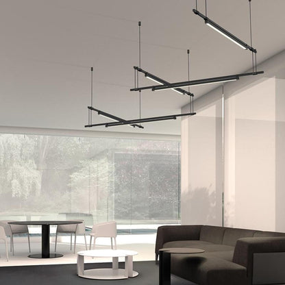 Sonneman Robert Sonneman Suspenders 118 Inch 15 Light Led Linear Suspension Light Cp170397