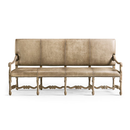 Sagehill Leather Bench