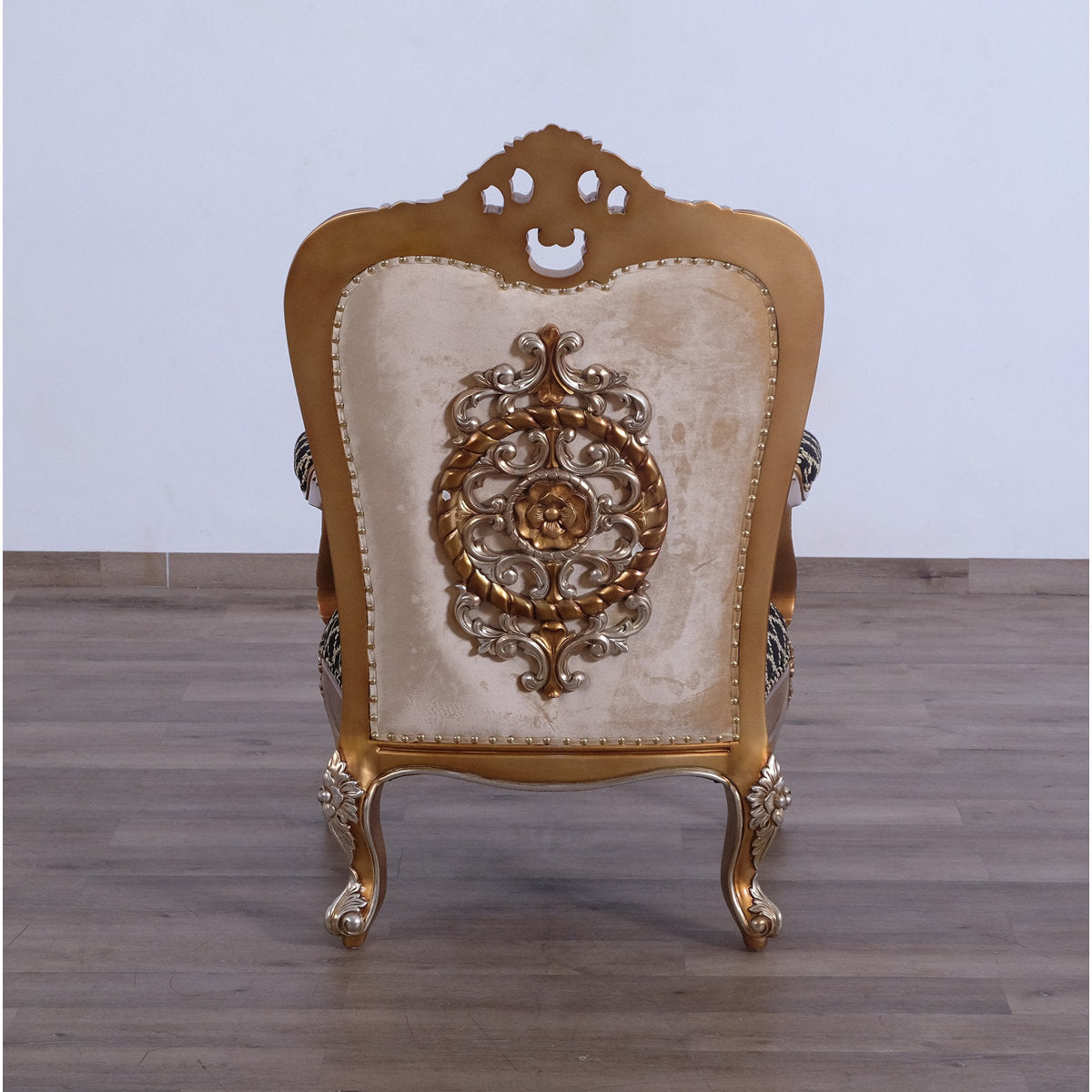 Saint Germain Armchair Chair with Ottoman