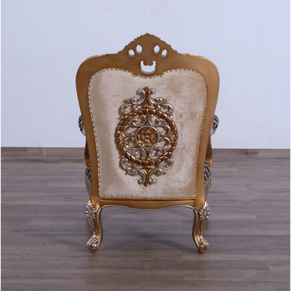 Saint Germain Armchair Chair with Ottoman