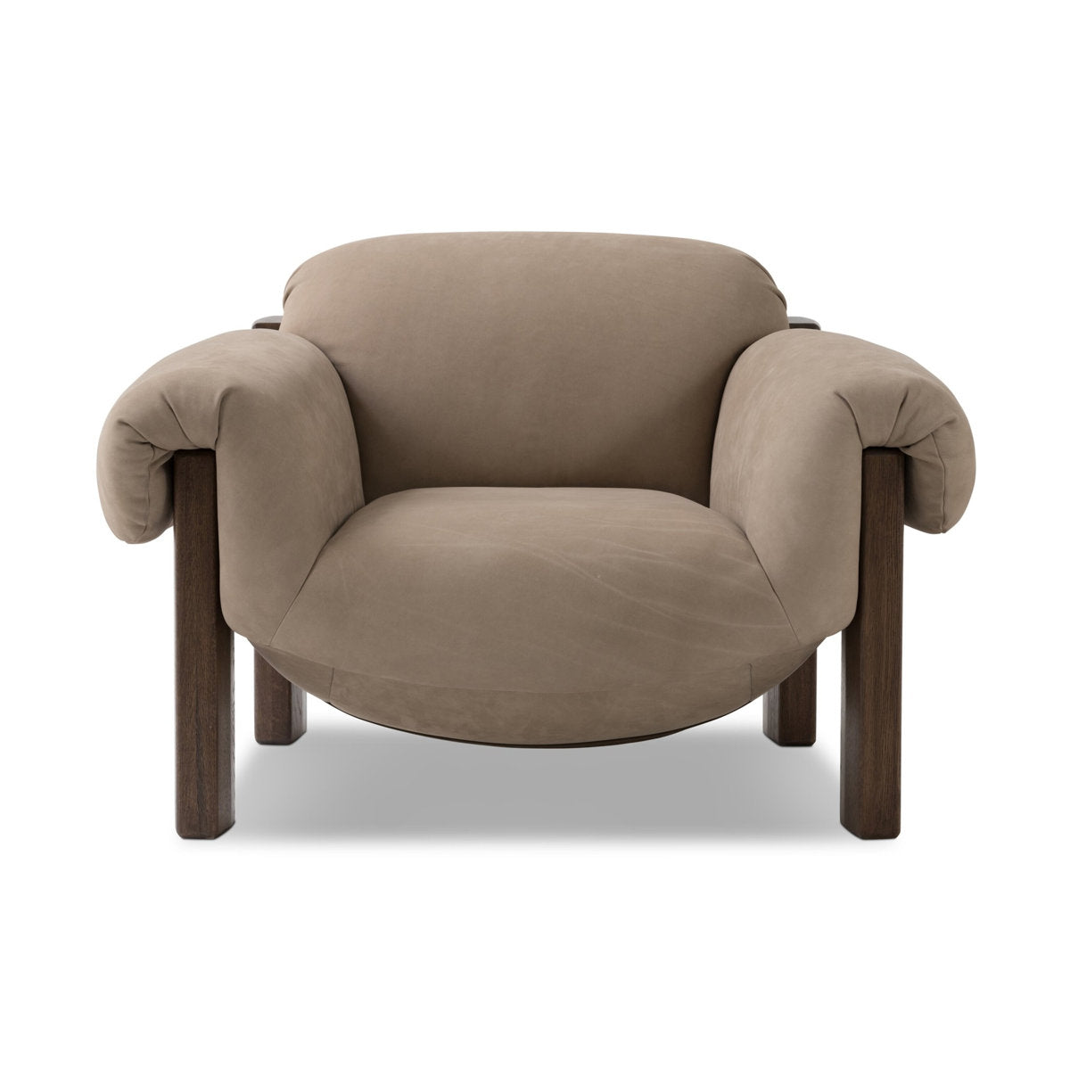Samena Chair-Nubuck Nude