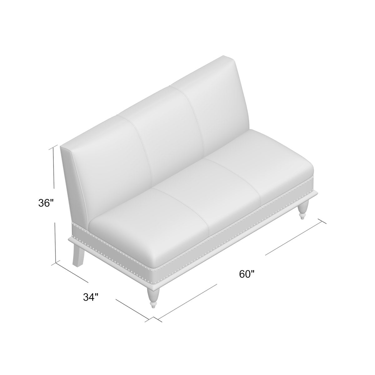 San Paulo Settee