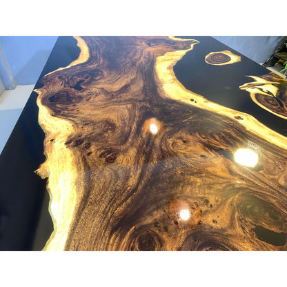 Santorini Solid Wood Dining Table