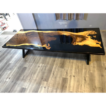Santorini Solid Wood Dining Table