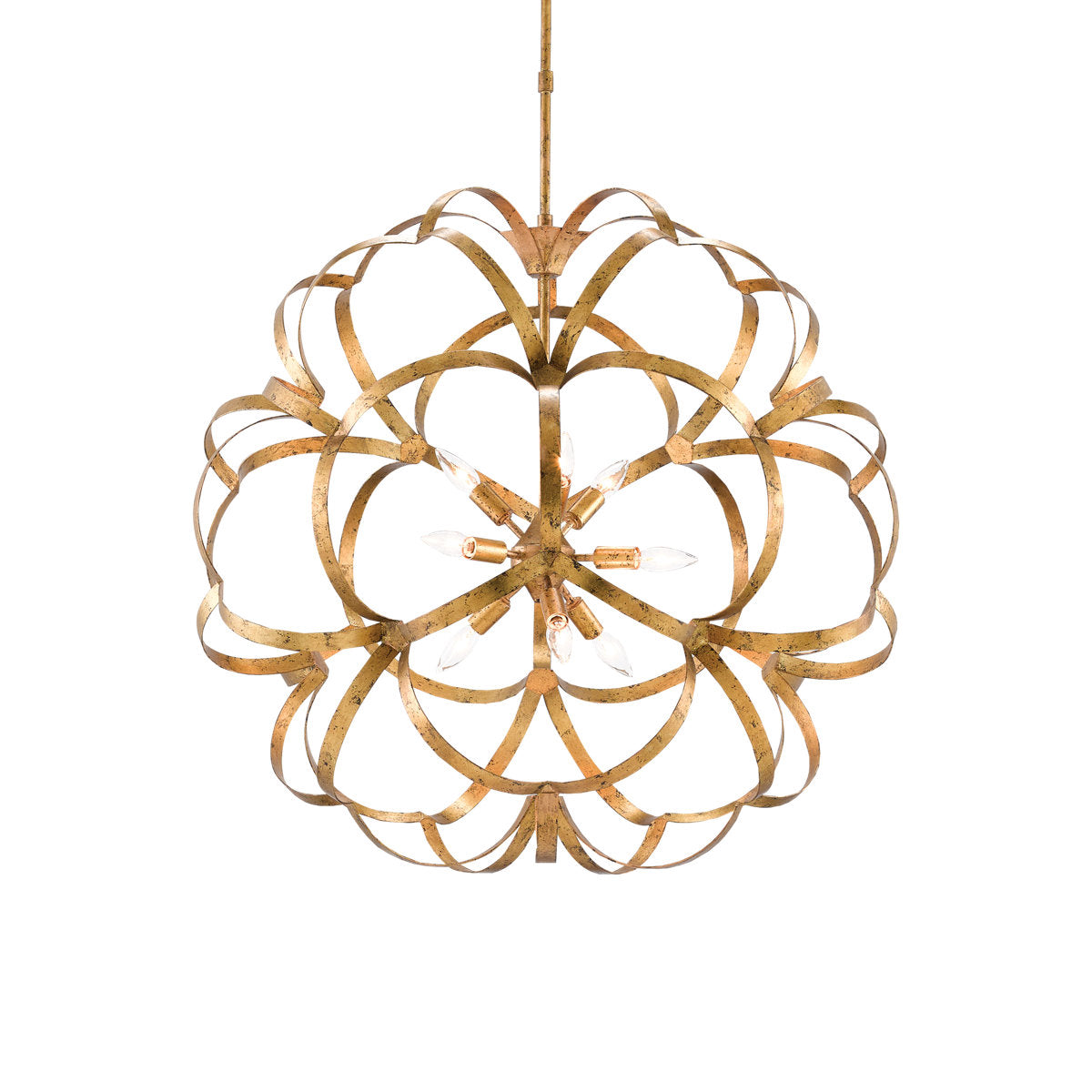 Sappho Orb 9 - Light Chandelier