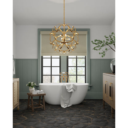Sappho Orb 9 - Light Chandelier
