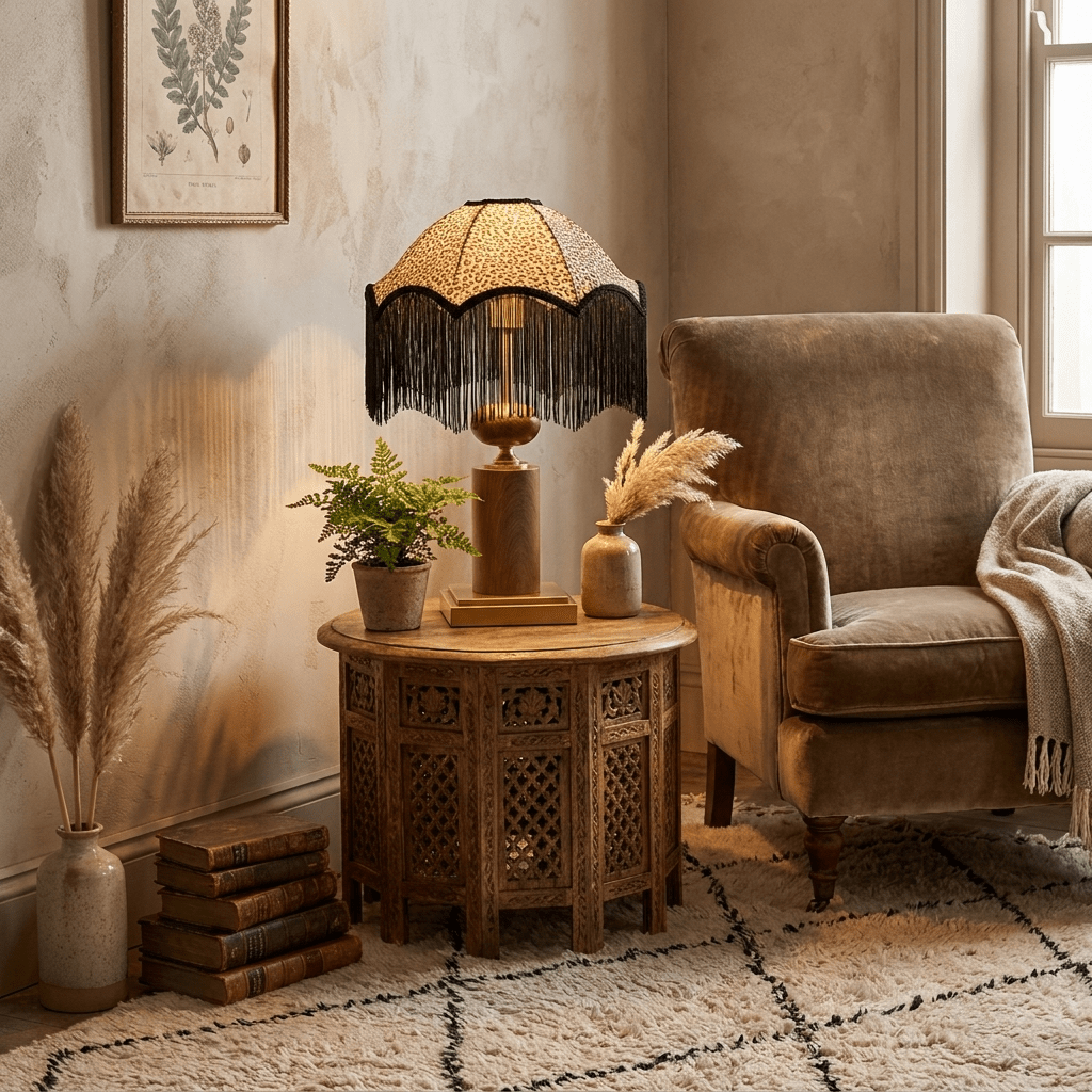 Savanna Fringe Table Lamp
